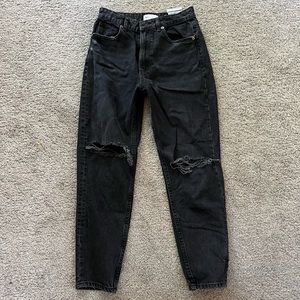 Zara mom jeans